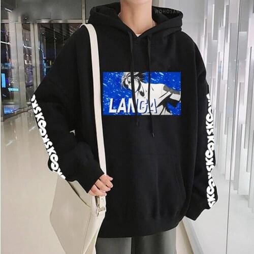 Harajuku Anime SK8 The Infinity Langa Poster Hoodies Women Japan Cartoon Costumes Male Korean Fashion Oversize Winter Sweatshirt