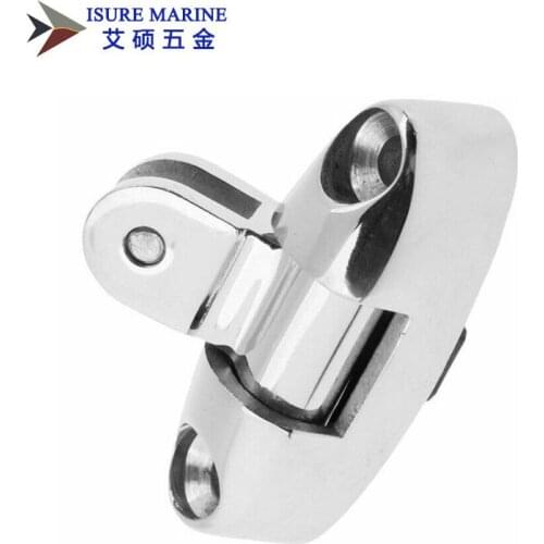 1 Pcs Stainless Steel 316 Hardware Swivel Deck Hinge Mountain Type Fitting Marine Accessories