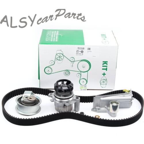 YIMIAOMO Water Pump & Hydraulic Tensioner Timing Belt Kit 06B 109 477 A For VW Passat Audi A4 A6 Skoda Seat 1.8L 20V 06A121011L