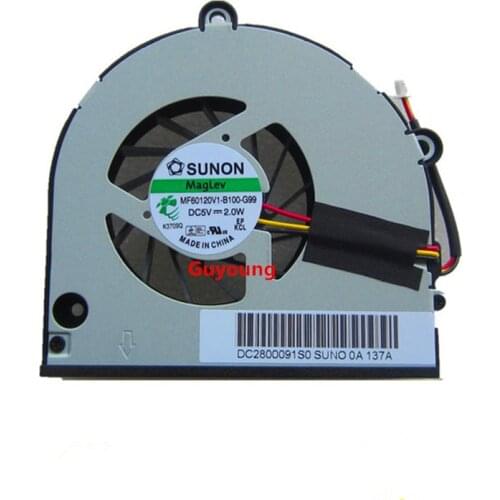 CPU Cooler Fan For Toshiba Satellite C650 C655 C660 C665 A660 A665 A665D P750 P750D P755 P755D L675D L670 MF60120V1-B100-G9
