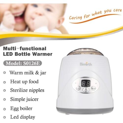 2017 New Safe BPA-Free Constant Heating Multifunctional Practical Milk Heater Portable Baby Bottle Warmer Warm Esterilizador