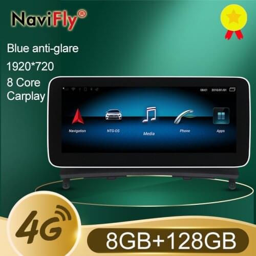 New Arrival 1920*720 8GB+128GB Android Car Multimedia Player For Mercedes Benz C Class W204 C180 C200 C220 C300 C350 2008-2013