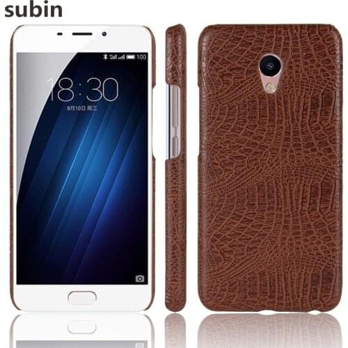 New arrival For Meizu M3E M1E Case 5.5inch Retro Luxury Crocodile Skin Protective Cover For Meizu M3e/Meilan E Phone Bag Case
