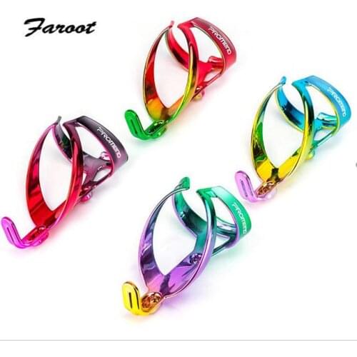 New Product Bicycle Bottle Cage Small Electroplating Plastic Water Cup Holder Bicycle Upper Water Bottle Storage Rack