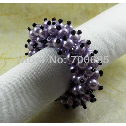 Aliexpress sold beaded wedding napkin ring