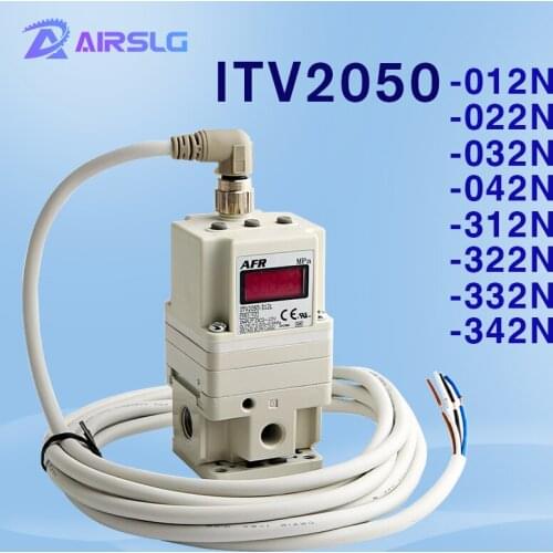 ITV ITV2050 Proportional pneumatic solenoid valve -012N ITV2050-022N -032N-042N-312N-322N-332N-342N electric pneumatic regulator