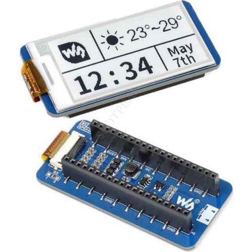 Raspberry Pi Pico 2.13inch E-Paper E-Ink Display Module 250×122 Black / White SPI