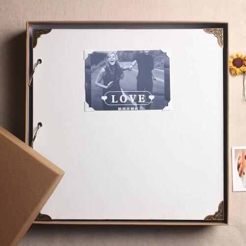 Handmade Diy Photo Album Stickers Retro Baby Couple Banknotes Collect Photo Album Holder Album De Fotos Home Decoration DF50PAA