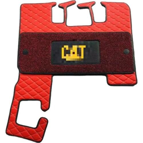 Free shipping for excavator foot pad Carter 320D/D2 330D 336 349D/D2 cab floor mats adhesive carpet accessories