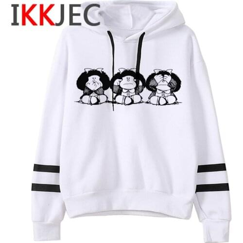 Mafalda hoodies women plus size anime Ulzzang women sweatshirts pullover Oversized harajuku