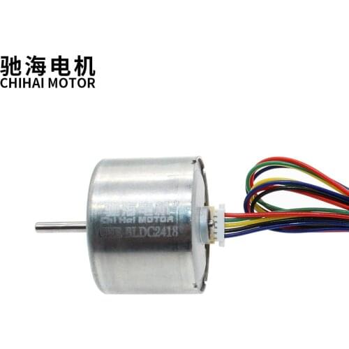 ChiHai Motor CHR-2418BLDC high speed 24V 9000rpm micro brushless dc motor for Robot, electronic lock