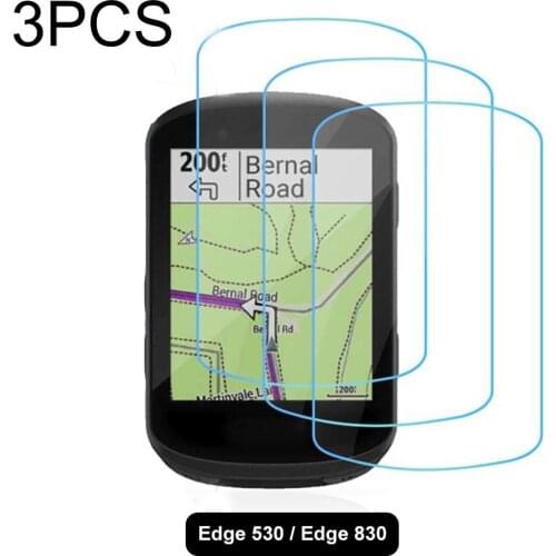 3PCS Screen Protector For Garmin Edge 530/830 Tempered Film Glass Screen Protectors