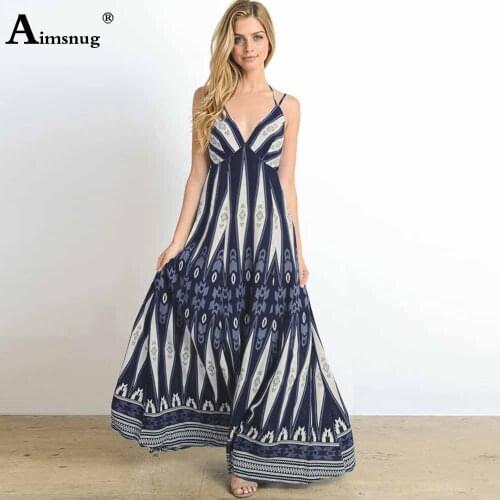 Women Fashion Stripes Print Sweet Dress Sleevelesss Halter Elegant Fashion A-line Party Dress Plus Size Female Long Maxi Dresses