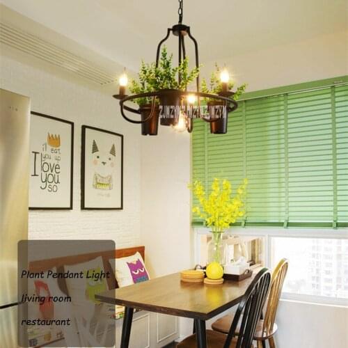 ZW001 Plant Chandelier Industrial Creative Restaurant light Garden Modern Art Garden Plants Living Room lamp