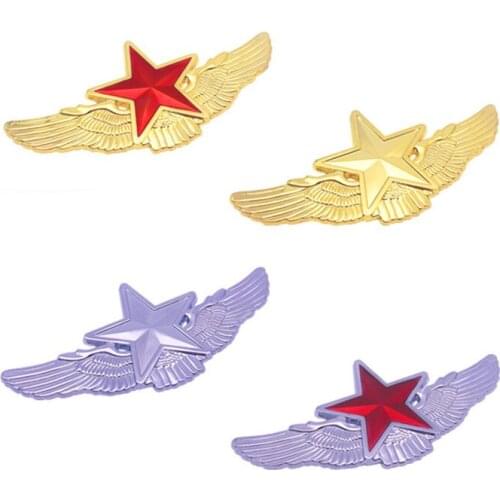 10pcs Car Sticker Pentagram Wing Ear Tailgate Window 3D Chrome Metal Emblem Badge Tuning Motorcycle Auto Car Accessories