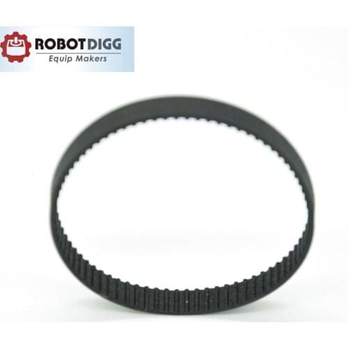 10pcs/lot, MXL Timing Belt, Closed-loop, B52MXL, 3mm 6mm width
