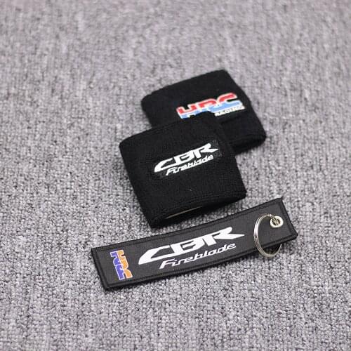 2 Pcs CBR Fireblade & HRC BRAKE RESERVOIR SOCKS FOR HONDA CBR1000RR CBR600RR NSR250R CB600 CB1000R CBF1000 CBR 929 900 954