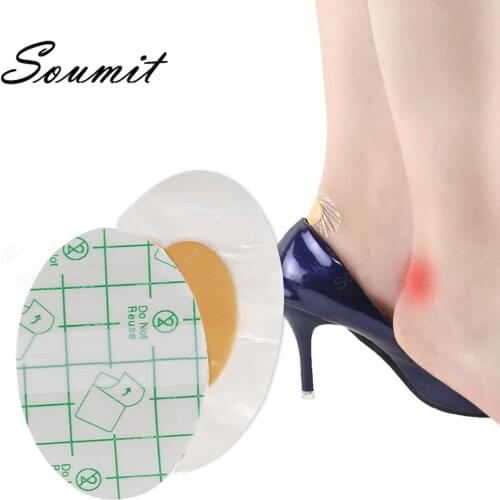 2PSAnti Blister Slip Self-Adhesive Sticker for Women Hight Heel Foot Care Patch Waterproof Invisible Skin Anti-Wearing Protector