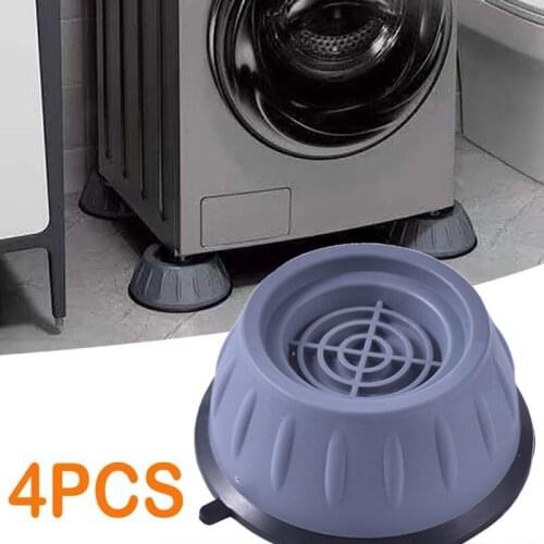 4Pcs Washing Machine Feet Anti-Vibration Feet Pads Dryer Refrigerator Base Fixed Non-Slip Pad Furniture Pads Washing Machine Mat