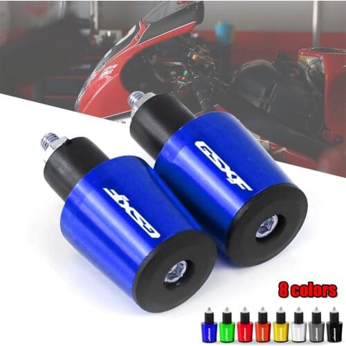 8 Colors 7/8'' 22MM Handlebar Grips Handle Bar Cap For Suzuki GSX 650F GSXF 650 F GSX650F 1998 Motorcycle Accessories