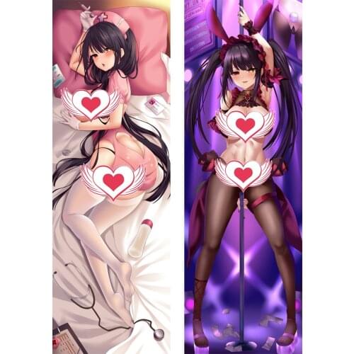 DATE A LIVE Dakimakura Body Tokisaki Kurumi Nightmare Pillow Case Cover