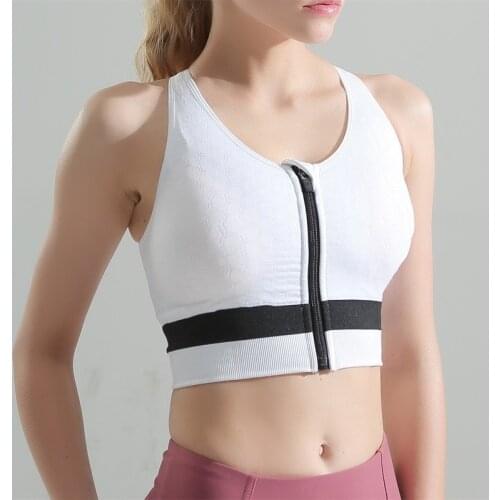 Women Bras For Women Push Up Bra Sports Bra Workout Bralette Female Underwear Cross Back Tops Zipper Closure bra plus size