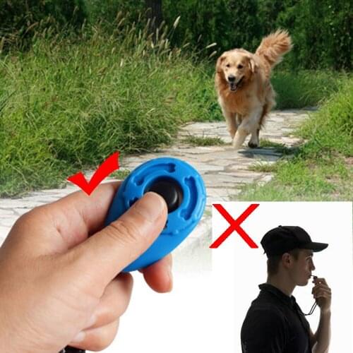 Dog Clicker Dog Reaction Trainer Fake Whistle Feeding Chicken Sheep Sound Generator 1 Button Whistle Animal Come Back At Once