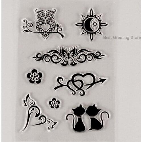 Valentine Stamps DIY Card Making Supplies DIY Papercraft Love Stamps