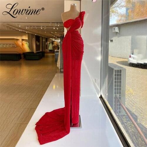 Red Evening Dresses Hot Sexy Long Prom Dress 2021 Vestido De Fiesta De Gala Arabic Party Dress For Weddings African Evening Wear