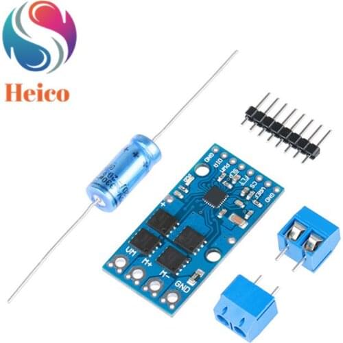 MD03 Motor Drive 23A H-bridge Positive Inversion PWM Speed Regulation With Current Detection for Arduino DIY Smart Robot Car Kit