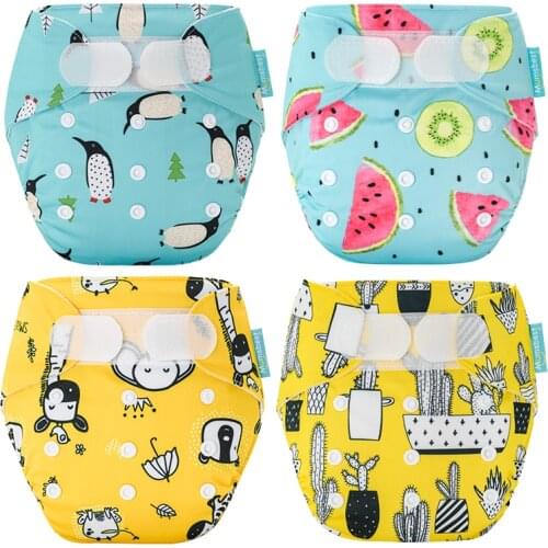 [Mumsbest] Dropshipping Baby Washable Cloth Pocket Diaper Pack Unisex Girls Boys Reusable Cloth Nappy Liners