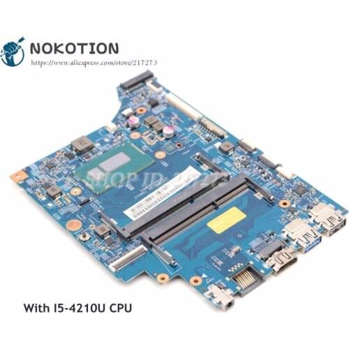 NOKOTION For Acer aspire V3-331 V3-371G Laptop Motherboard 448.02B17.0011 NBMPF11002 MAIN BOARD I5-4210U CPU DDR3L