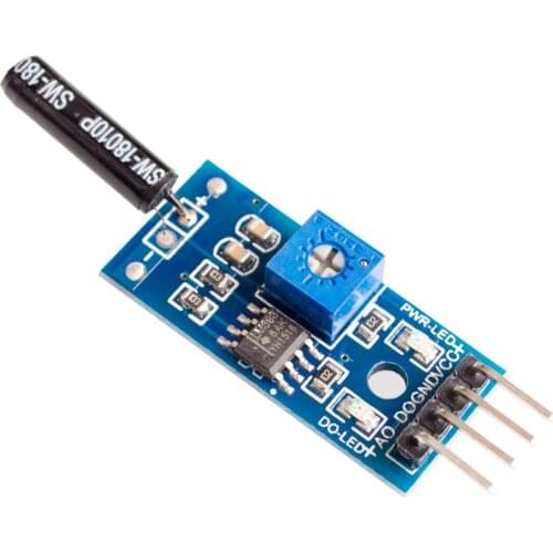 Normally open shock sensor module vibration sensor module alarm module