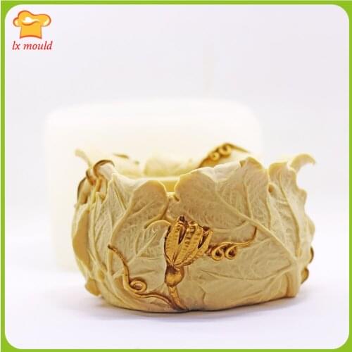 New 3D Exquisite bougainvillea-Shaped Silicone Mould DIY Gypsum Resin Craft Jewelry Making Candle Mold Vine Bougainvillea