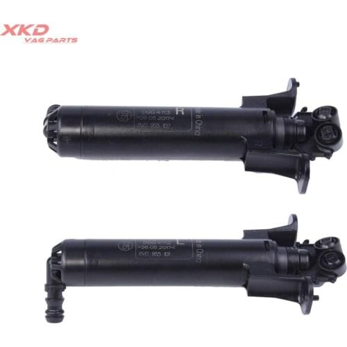 New Pair Right&Left Side Headlight Washer Spray Nozzle For A-udi A3 S3 15-16 8V0955101 8V0 955 102
