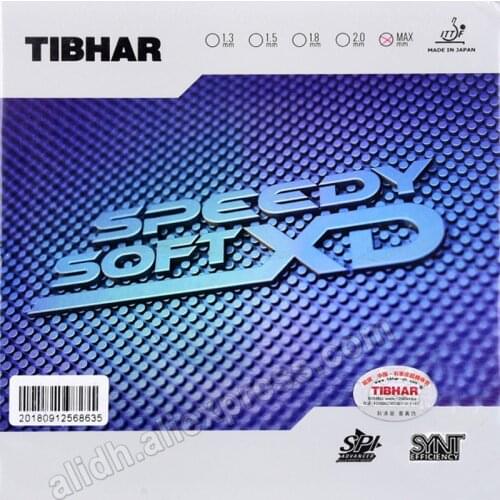 Original Tibhar SPEEDY SOFT XD table tennis rubber raw rubber offensive for ping pong racket game