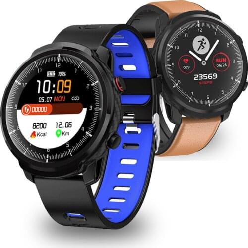 Full Touch Heart Rate Blood Pressure Monitor Multi-sport Modes IP68 Waterproof Smart Watch