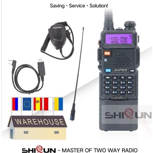 Baofeng UV-5R 8W Walkie Talkie 3800mAh Battery VHF UHF Dual Band UV5R UHF VHF Two Way Radio UV 5R Tri Power Mode Enlarge 3800mAh