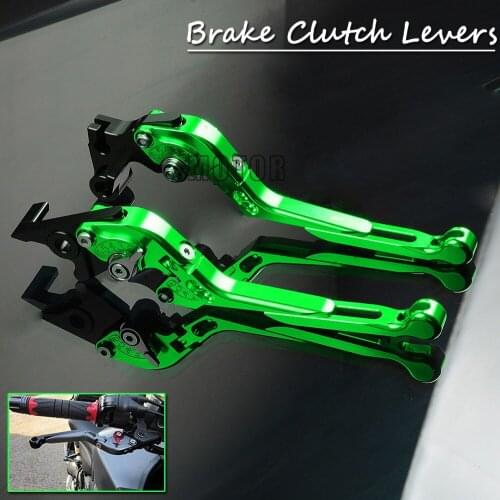Brake Clutch Levers For Kawasaki GPZ500S / EX500R Ninja Z750S NINJA650R ER6F ER6N CNC Motorcycle Lever GPZ 500S EX 500R Z 750 S