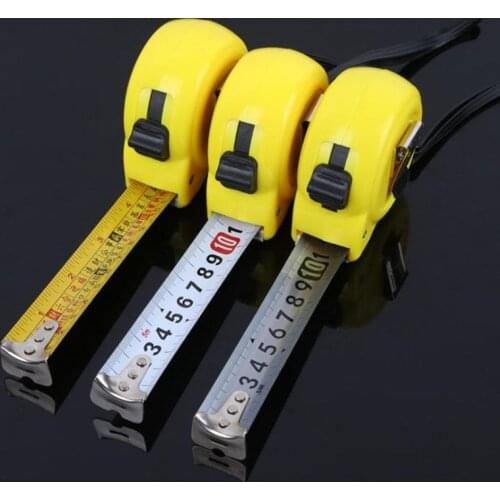High precision 3/5/7.5/10 m tape measure stainless steel high quality measuring tool anti-drop wear tape measure tool