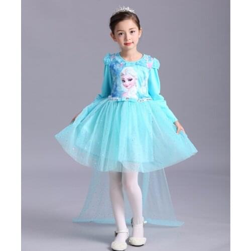 3-8Y Cosplay Aisha Long Sleeve Princess Costume Christmas Clothing Cosplay Halloween Costume for Kids Performance Custume