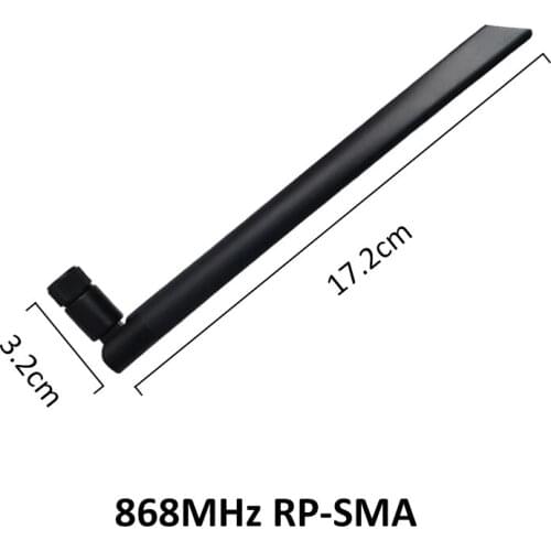 868MHz 915MHz Antenna lora pbx antena 5dbi RP-SMA Connector GSM 915 MHz 868 IOT antena antenne 21cm SMA Male /u.FL Pigtail Cable