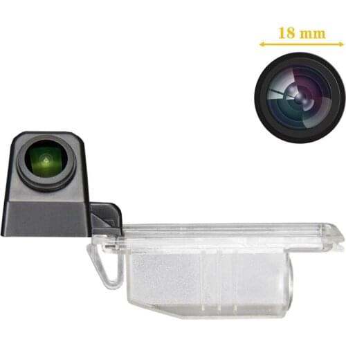 Misayaee HD 1280x720P car Rear View Camera Plate Light for VW Bora Jetta Polo Golf 6 Magotan CC Beetle R-Line Cayenne