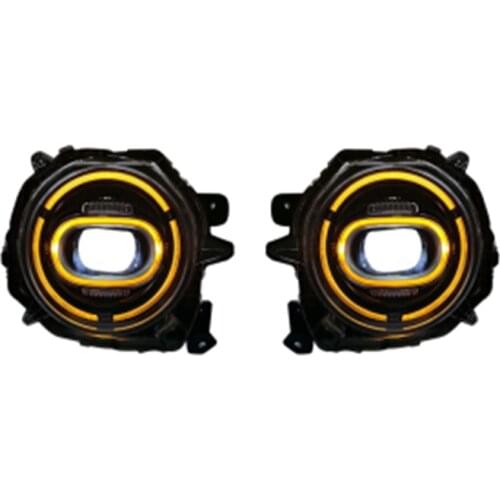 ED Front Head working corner turn signal light lamp ineer cover for Suzuki Jimny jb74 jb64 2018 2019 2020 sierra