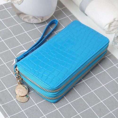 2021 Classic Cellphone Purse Lady Wallet Clutch Coin Money Bag Female Leather Business Card Holder Wallets