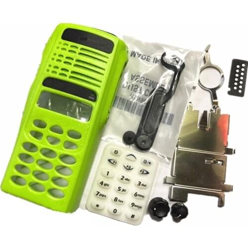 Housing Case Front Cover +Dust Cover+Digital Keys Rubber Knob Cap For Motorola GP380 Radio Walkie Talkie Accessories