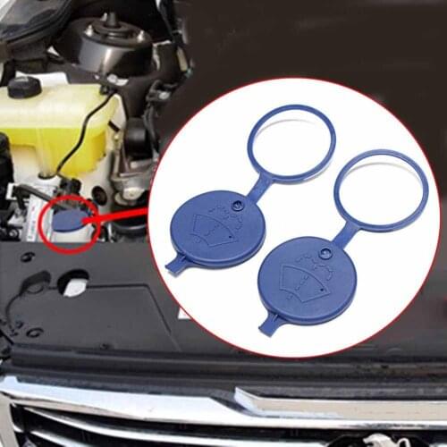 2Pcs Windshield Wiper Washer Reservoir Tank Bottle Cap for Peugeot Citroen