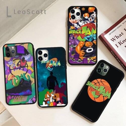 Oedmeb American space jam Phone Case for iPhone 11 12 mini pro XS MAX 8 7 6 6S Plus X 5S SE 2020 XR