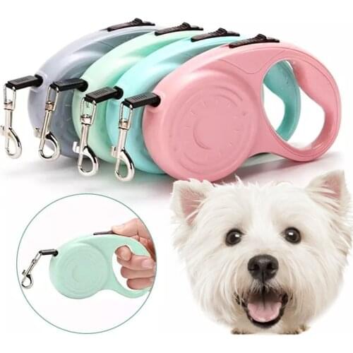 Durable Nylon Cat Lead Extension Puppy Walking Running Lead Roulette For Dogs Pet Products Dog Cat Pet Accessories Walking Rope