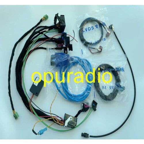 Wirings harness with CAS Emulator tester for BMW CCC CIC NBT EVO navigation systems power on bench all in one